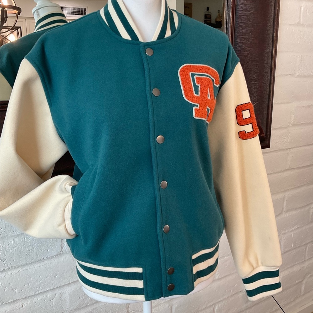 Retro CA Athletics Varsity Jacket Size Small
